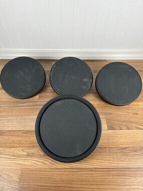 Lot of 4 Alesis DM6 Electronic Drum Pads Toms and Snare